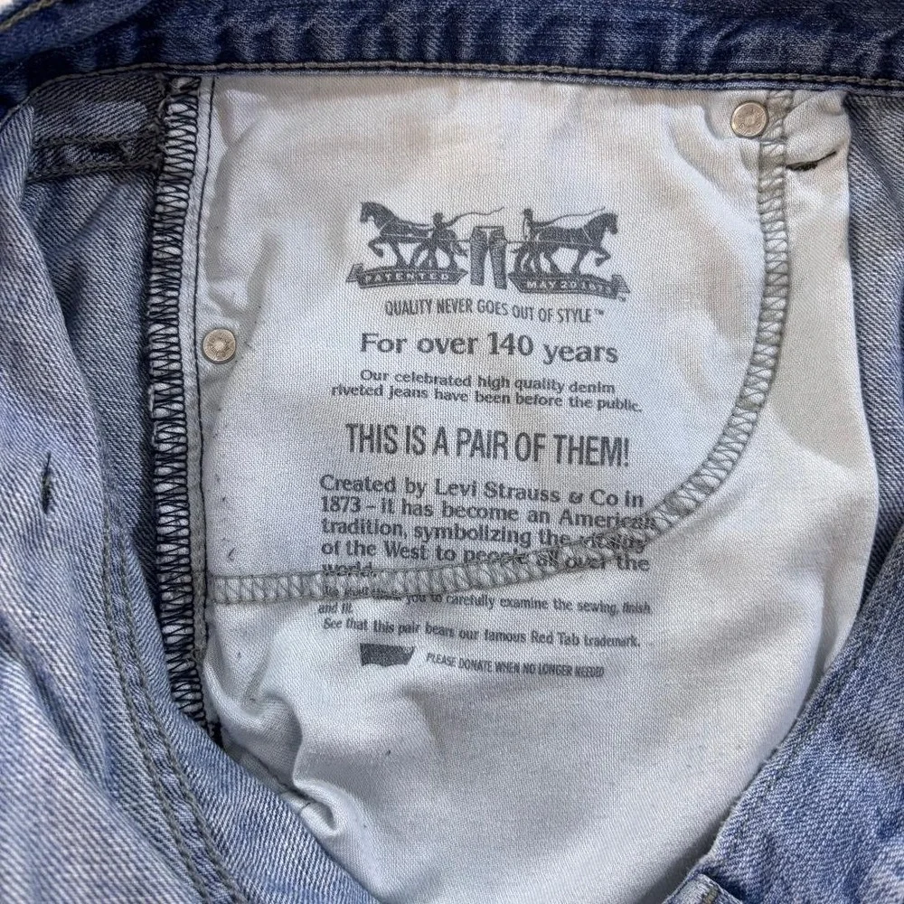 Levi's‎ 514 Jeans Men's Size 38X30 (38X31) Wide Leg